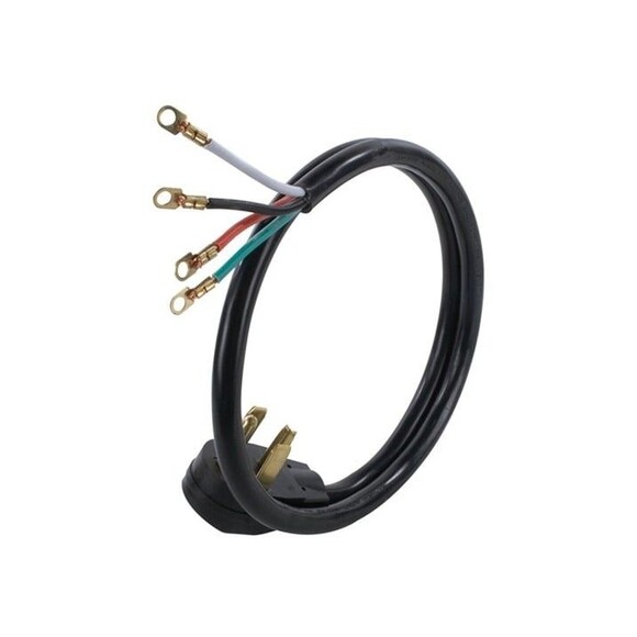 2 Cables 3 & 4 Prong 30 & 50 AMP Range & Dryer Power Cord Certified Appliance - Picture 5 of 6